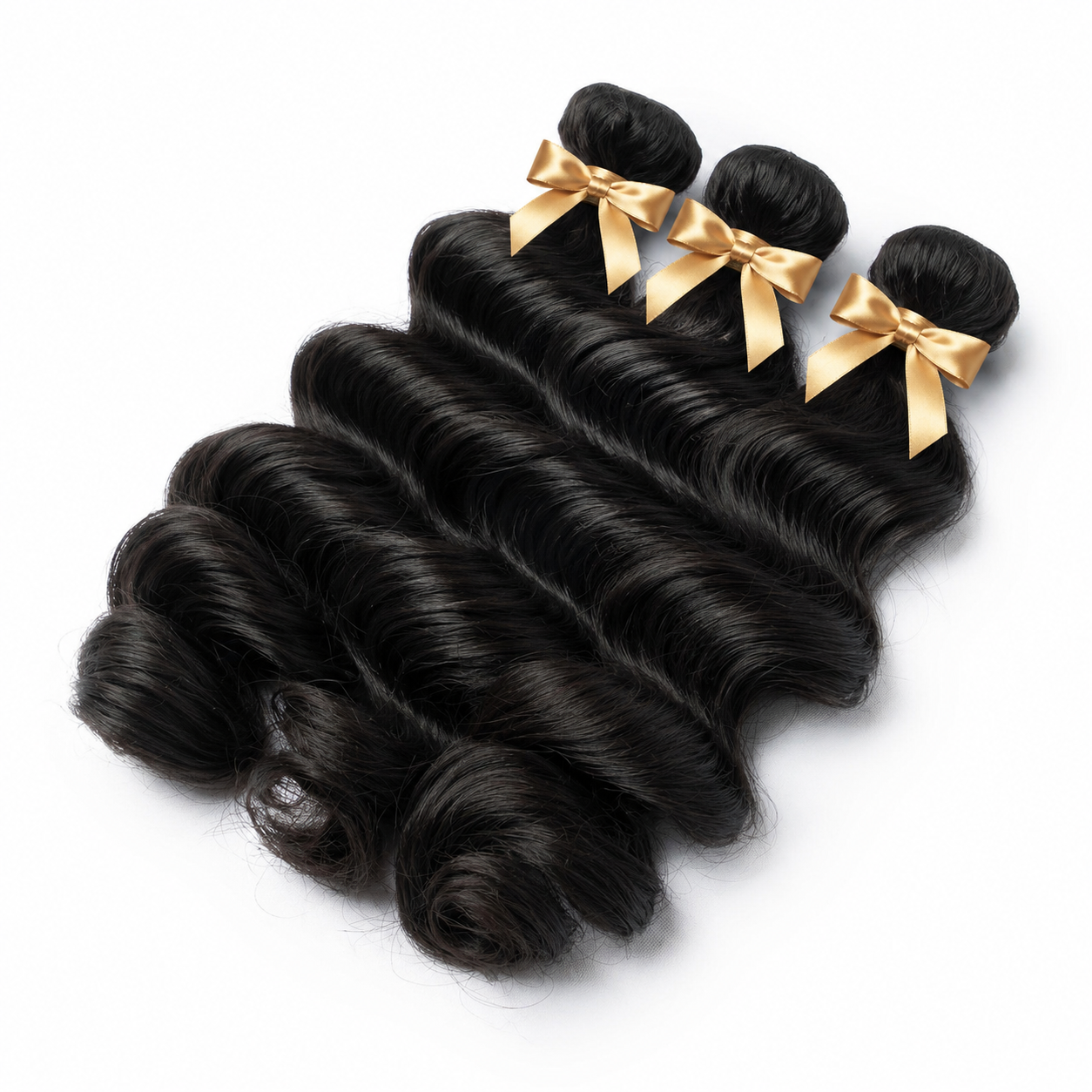 Luxury Brazilian Loose wave Human Hair Bundle Deals