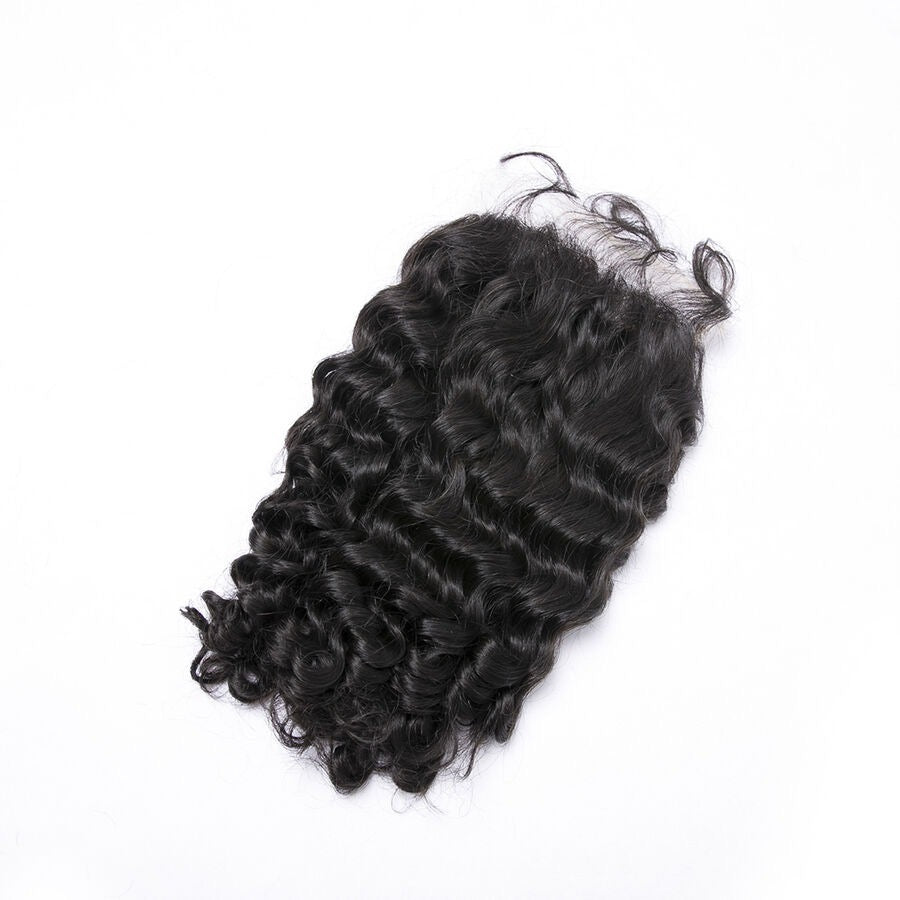 Brazilian Deep Wave 5x5 HD Lace Human Hair Closure